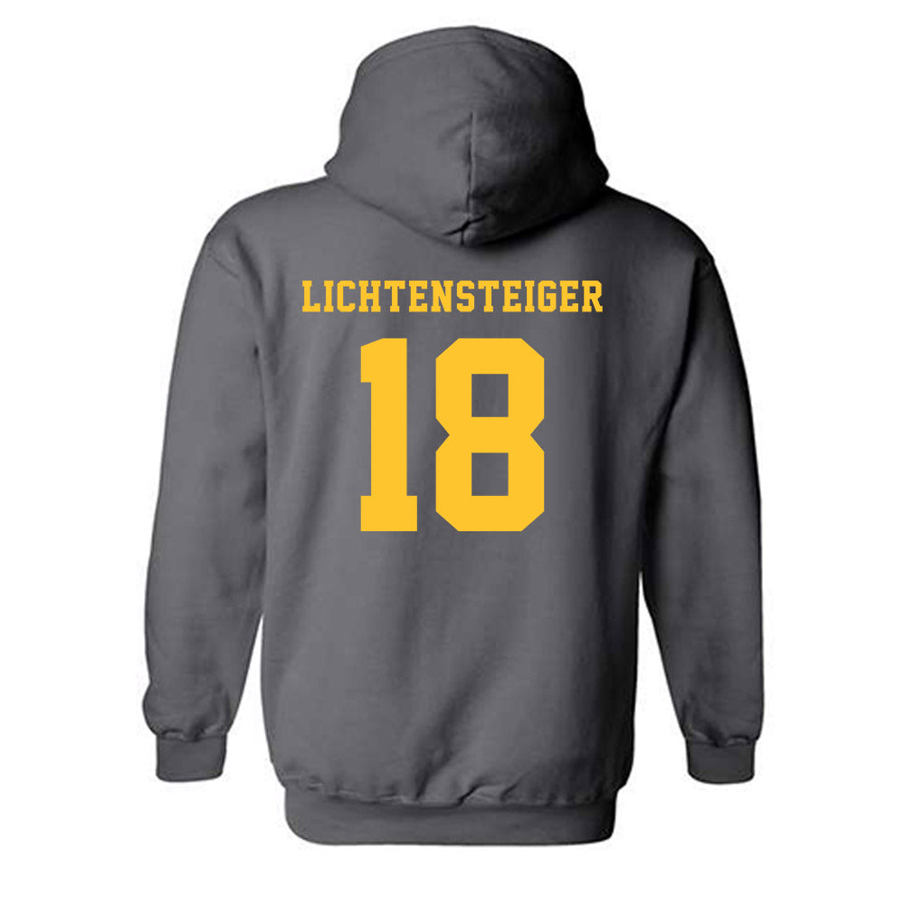 NDSU - NCAA Women's Soccer : Maeva Lichtensteiger - Classic Shersey Hooded Sweatshirt-1