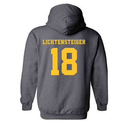 NDSU - NCAA Women's Soccer : Maeva Lichtensteiger - Classic Shersey Hooded Sweatshirt-1