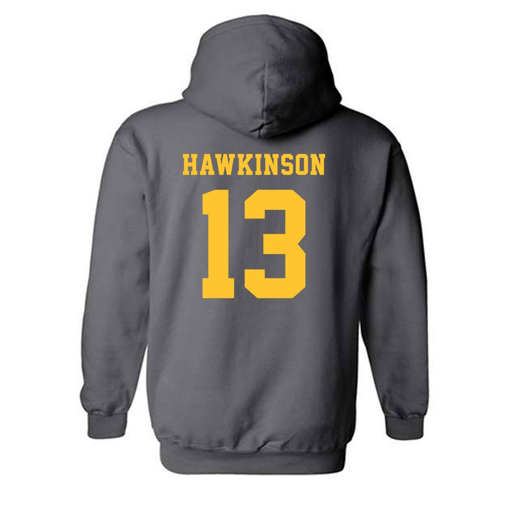 NDSU - NCAA Women's Basketball : Sophie Hawkinson - Classic Shersey Hooded Sweatshirt-1