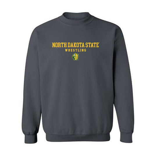 NDSU - NCAA Wrestling : Luke Hoag - Classic Shersey Crewneck Sweatshirt-0