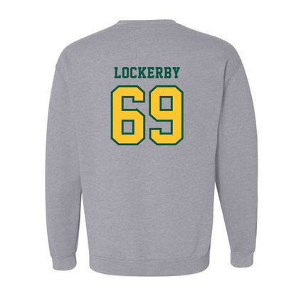 NDSU - NCAA Football : Devin Lockerby - Classic Shersey Crewneck Sweatshirt-1