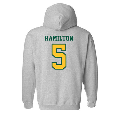 NDSU - NCAA Baseball : Davis Hamilton - Classic Shersey Hooded Sweatshirt-1