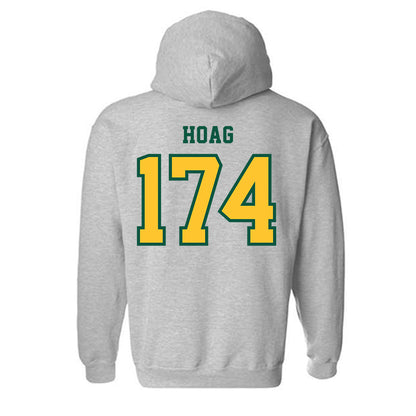 NDSU - NCAA Wrestling : Luke Hoag - Classic Shersey Hooded Sweatshirt-1