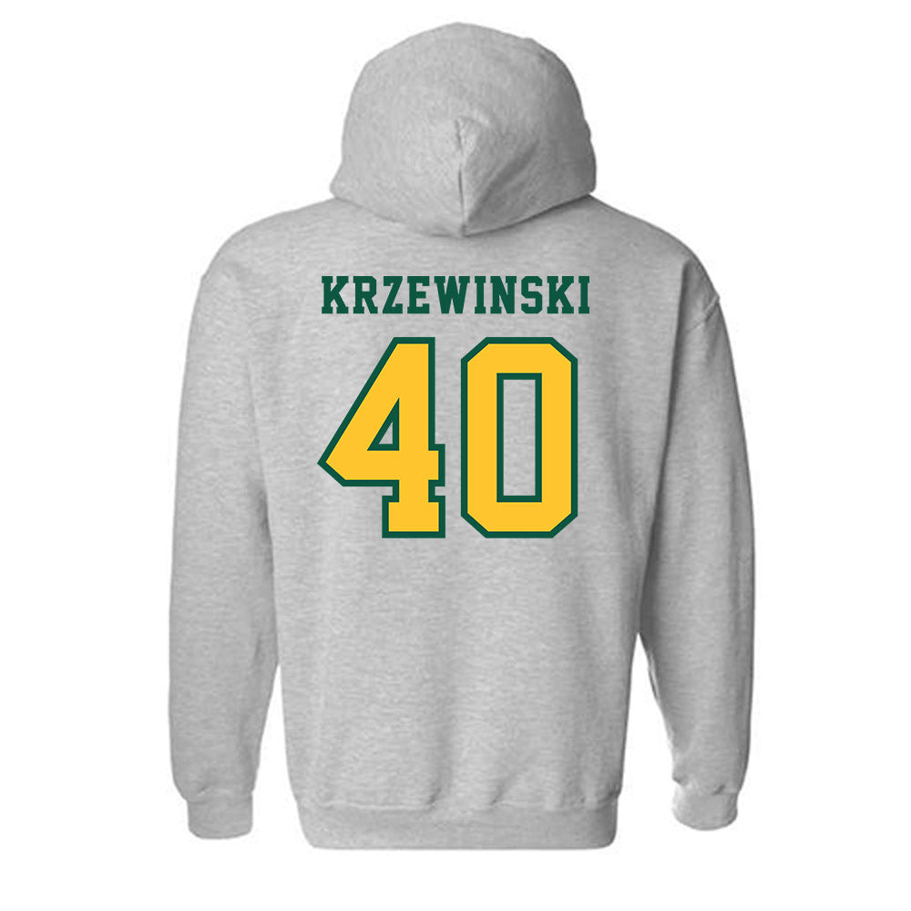 NDSU - NCAA Women's Basketball : Abby Krzewinski - Classic Shersey Hooded Sweatshirt-1