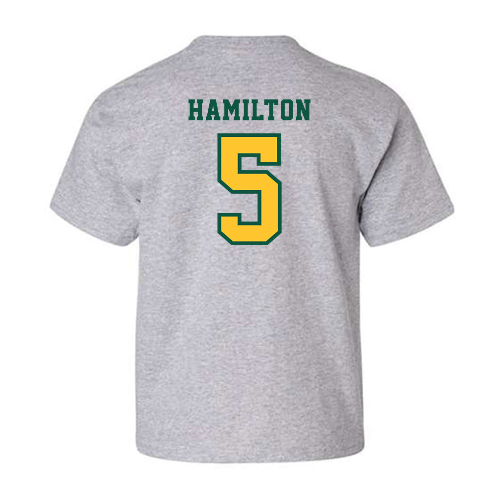 NDSU - NCAA Baseball : Davis Hamilton - Classic Shersey Youth T-Shirt-1