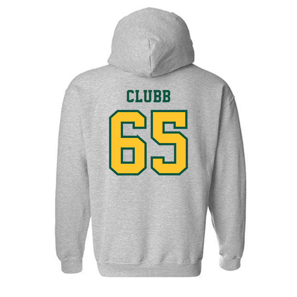 NDSU - NCAA Football : Brody Clubb - Classic Shersey Hooded Sweatshirt-1