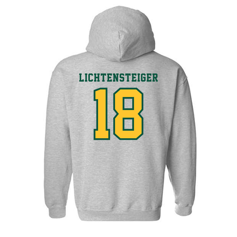 NDSU - NCAA Women's Soccer : Maeva Lichtensteiger - Classic Shersey Hooded Sweatshirt-1