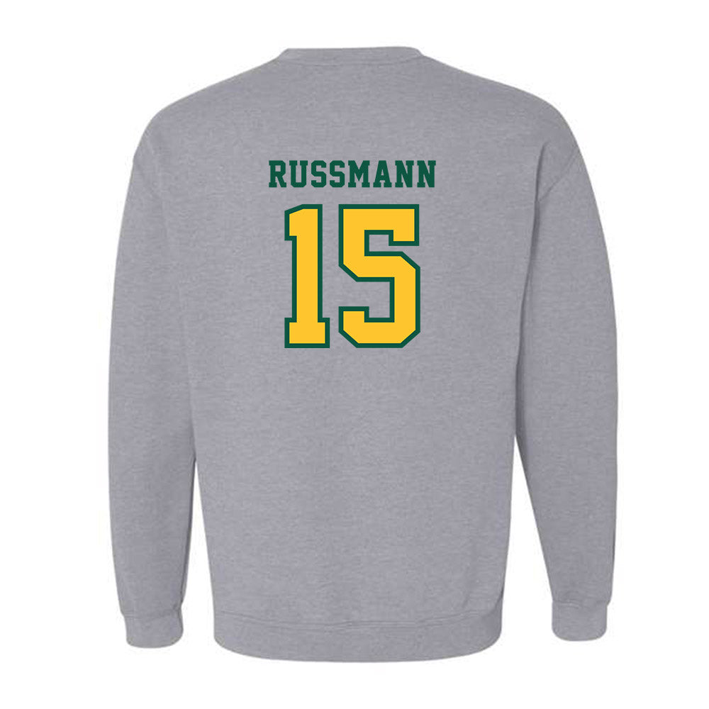 NDSU - NCAA Women's Soccer : Morgan Russmann - Classic Shersey Crewneck Sweatshirt-1