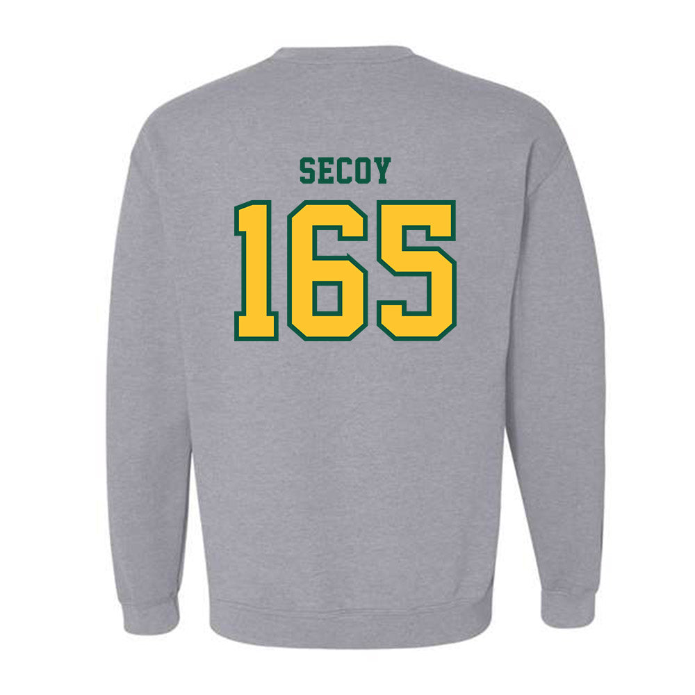 NDSU - NCAA Wrestling : Tyler Secoy - Classic Shersey Crewneck Sweatshirt-1