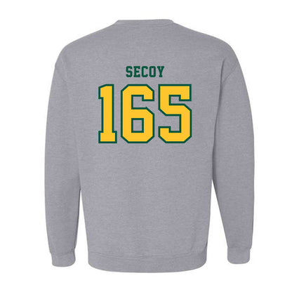 NDSU - NCAA Wrestling : Tyler Secoy - Classic Shersey Crewneck Sweatshirt-1