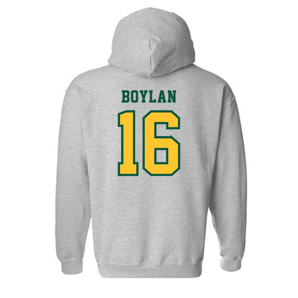 NDSU - NCAA Baseball : Austin Boylan - Classic Shersey Hooded Sweatshirt-1