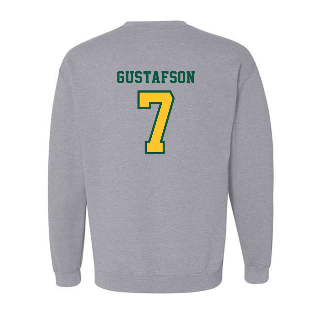 NDSU - NCAA Baseball : Evan Gustafson - Classic Shersey Crewneck Sweatshirt-1