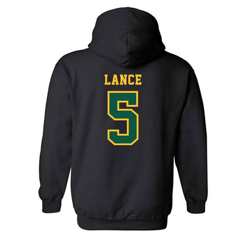 NDSU - NCAA Football : Bryce Lance - Classic Shersey Hooded Sweatshirt-1