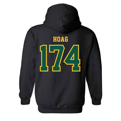 NDSU - NCAA Wrestling : Luke Hoag - Classic Shersey Hooded Sweatshirt-1