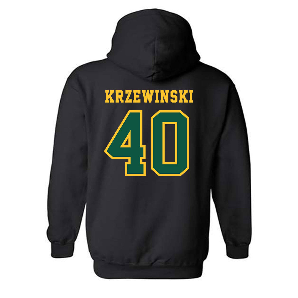 NDSU - NCAA Women's Basketball : Abby Krzewinski - Classic Shersey Hooded Sweatshirt-1
