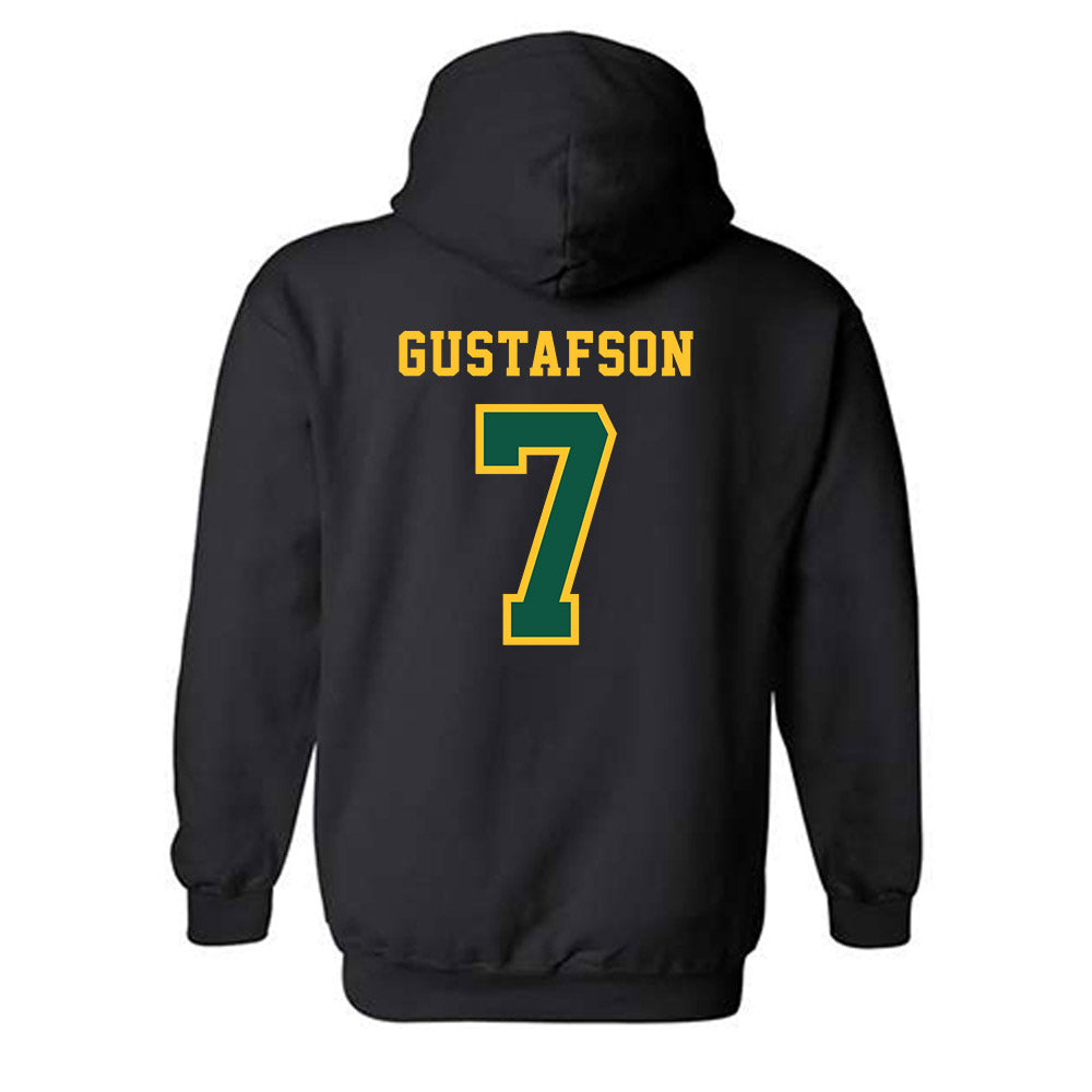 NDSU - NCAA Baseball : Evan Gustafson - Classic Shersey Hooded Sweatshirt-1