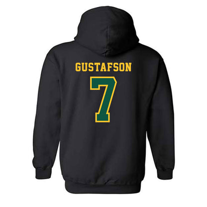 NDSU - NCAA Baseball : Evan Gustafson - Classic Shersey Hooded Sweatshirt-1
