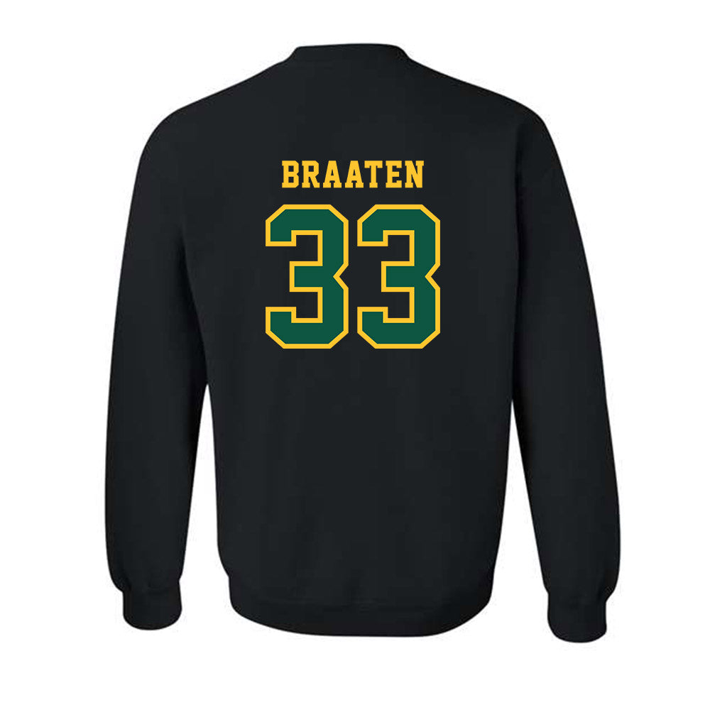 NDSU - NCAA Football : Walker Braaten - Classic Shersey Crewneck Sweatshirt-1