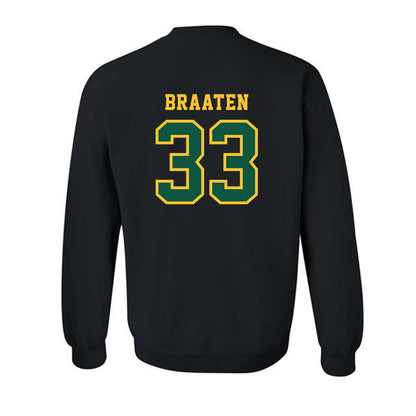 NDSU - NCAA Football : Walker Braaten - Classic Shersey Crewneck Sweatshirt-1