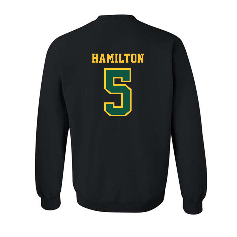 NDSU - NCAA Baseball : Davis Hamilton - Classic Shersey Crewneck Sweatshirt-1