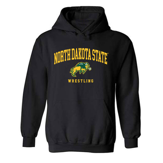 NDSU - NCAA Wrestling : Amantee Mills - Classic Shersey Hooded Sweatshirt