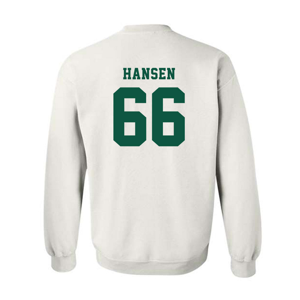 NDSU - NCAA Football : Jack Hansen - Classic Shersey Crewneck Sweatshirt-1