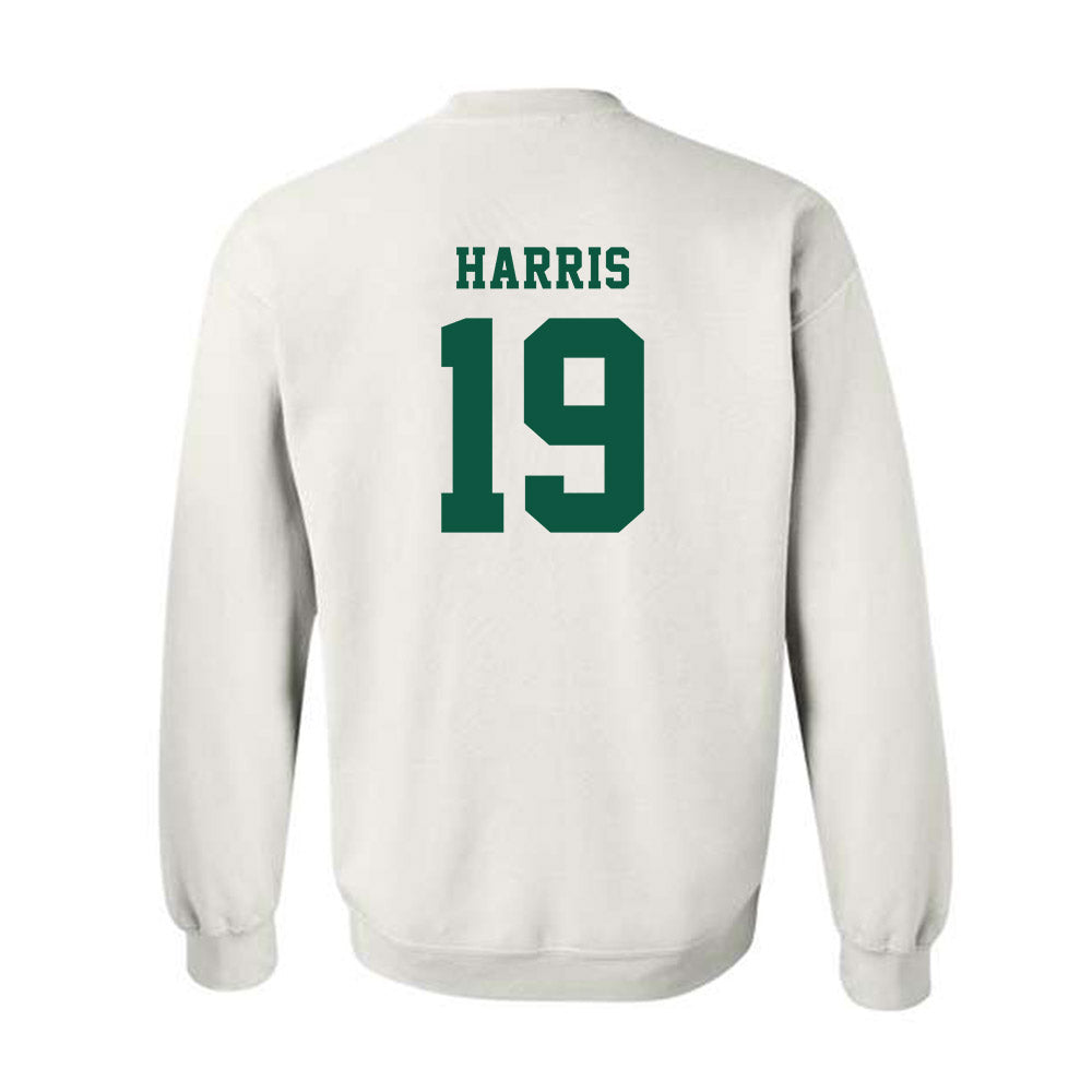 NDSU - NCAA Football : Chris Harris - Classic Shersey Crewneck Sweatshirt-1