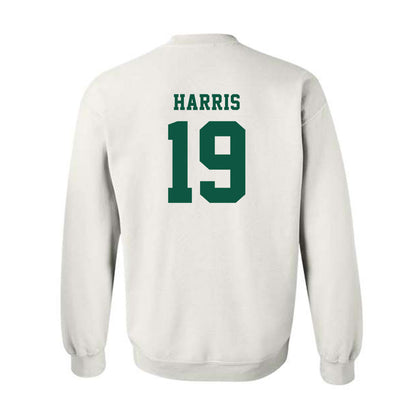 NDSU - NCAA Football : Chris Harris - Classic Shersey Crewneck Sweatshirt-1