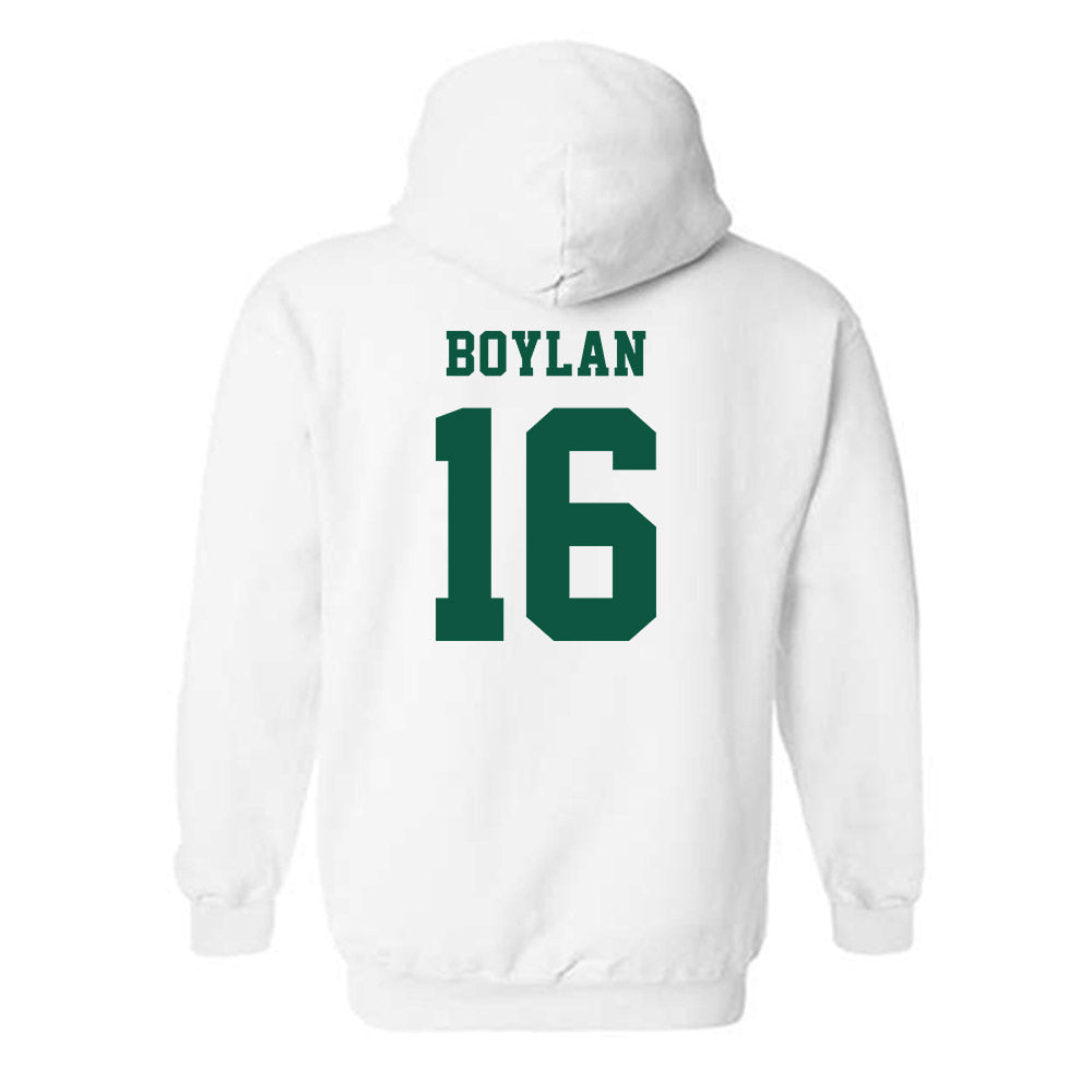 NDSU - NCAA Baseball : Austin Boylan - Classic Shersey Hooded Sweatshirt-1