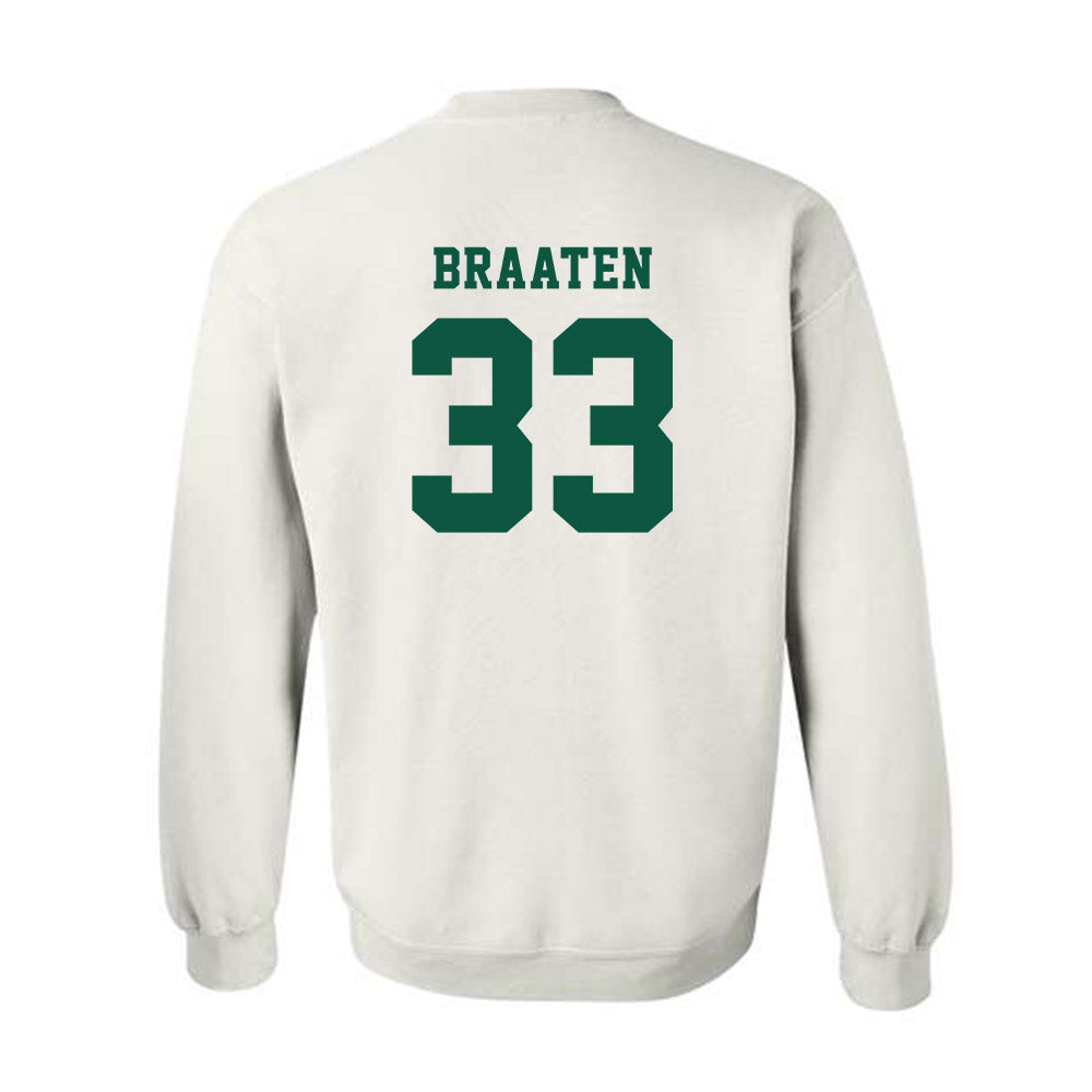 NDSU - NCAA Football : Walker Braaten - Classic Shersey Crewneck Sweatshirt-1