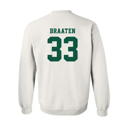 NDSU - NCAA Football : Walker Braaten - Classic Shersey Crewneck Sweatshirt-1