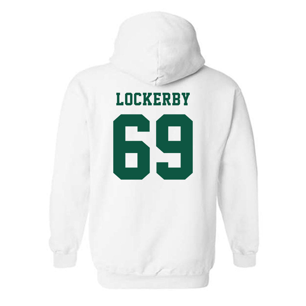 NDSU - NCAA Football : Devin Lockerby - Classic Shersey Hooded Sweatshirt-1