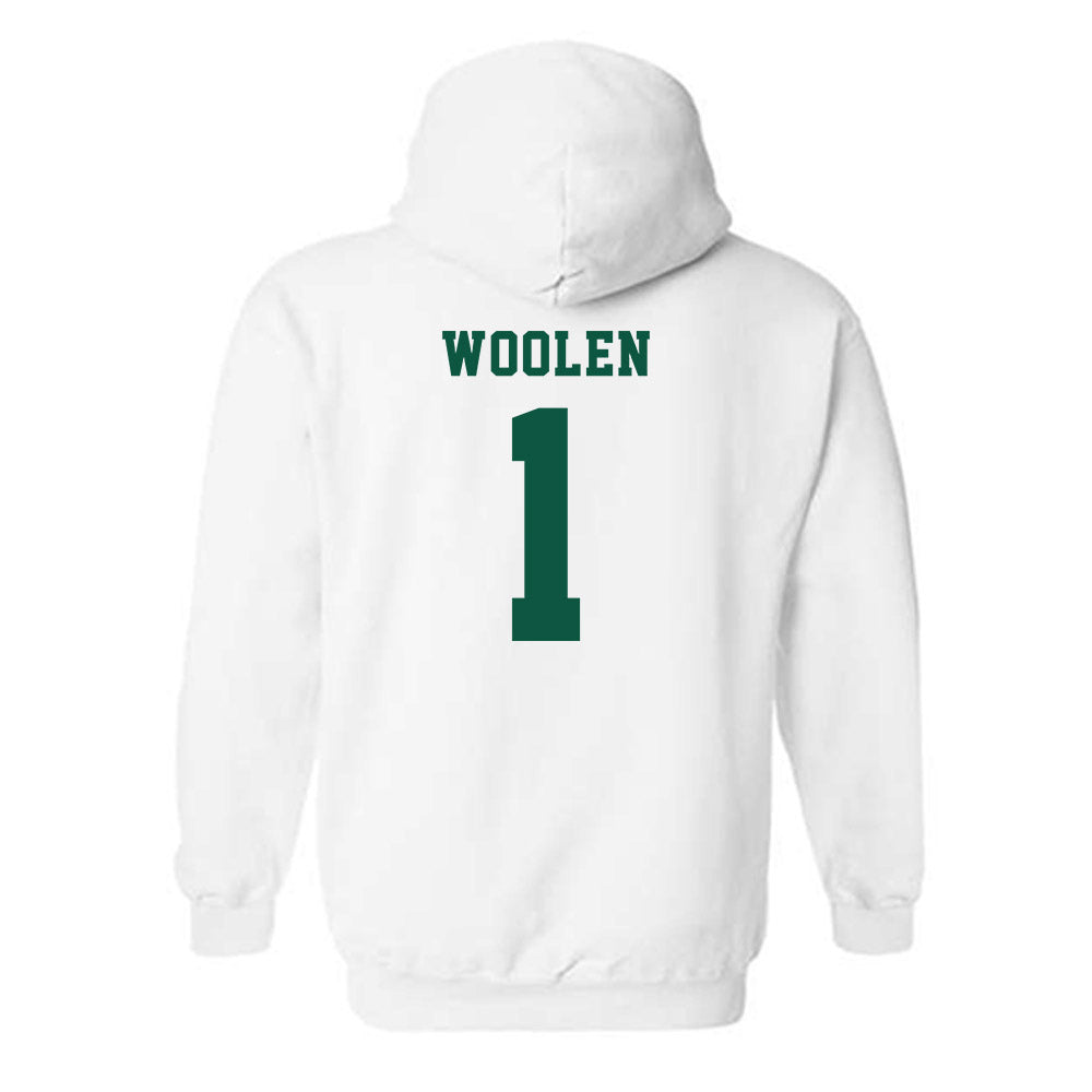NDSU - NCAA Football : Donovan Woolen - Classic Shersey Hooded Sweatshirt-1