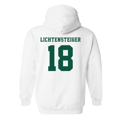 NDSU - NCAA Women's Soccer : Maeva Lichtensteiger - Classic Shersey Hooded Sweatshirt-1