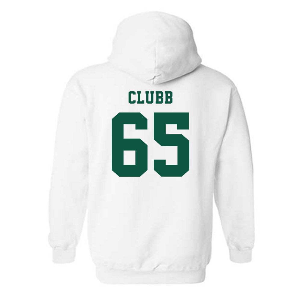 NDSU - NCAA Football : Brody Clubb - Classic Shersey Hooded Sweatshirt-1