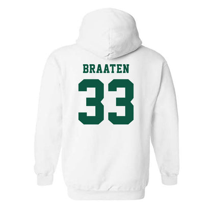 NDSU - NCAA Football : Walker Braaten - Classic Shersey Hooded Sweatshirt-1