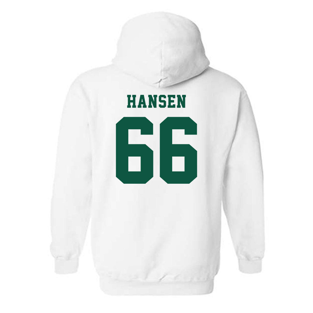 NDSU - NCAA Football : Jack Hansen - Classic Shersey Hooded Sweatshirt-1
