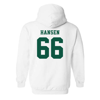 NDSU - NCAA Football : Jack Hansen - Classic Shersey Hooded Sweatshirt-1