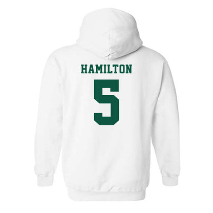 NDSU - NCAA Baseball : Davis Hamilton - Classic Shersey Hooded Sweatshirt-1
