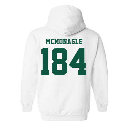 NDSU - NCAA Wrestling : Andrew McMonagle - Classic Shersey Hooded Sweatshirt-1