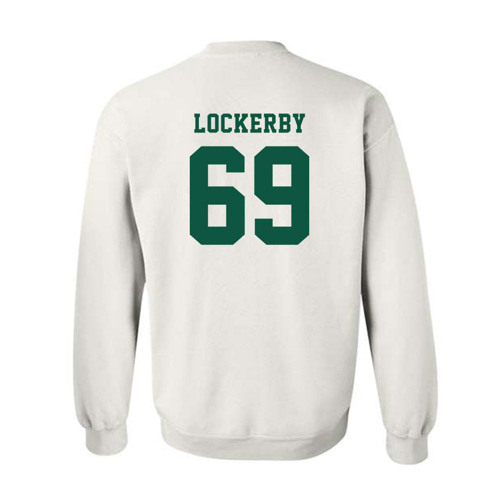 NDSU - NCAA Football : Devin Lockerby - Classic Shersey Crewneck Sweatshirt-1