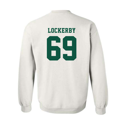NDSU - NCAA Football : Devin Lockerby - Classic Shersey Crewneck Sweatshirt-1