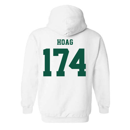 NDSU - NCAA Wrestling : Luke Hoag - Classic Shersey Hooded Sweatshirt-1