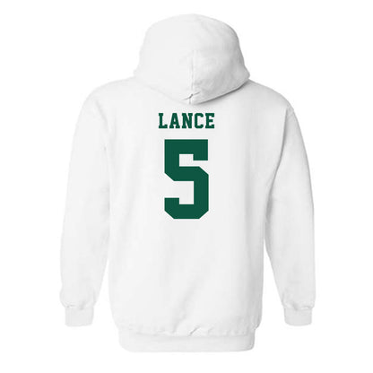 NDSU - NCAA Football : Bryce Lance - Classic Shersey Hooded Sweatshirt-1