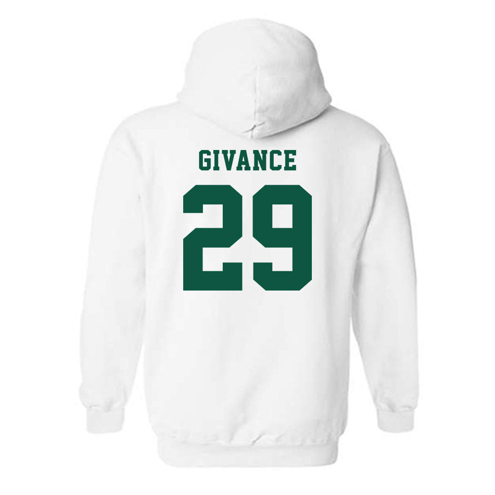 NDSU - NCAA Football : Darius Givance - Classic Shersey Hooded Sweatshirt-1