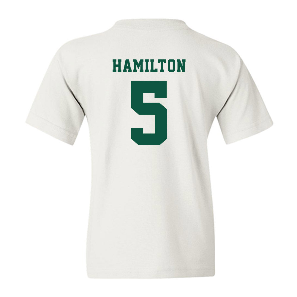 NDSU - NCAA Baseball : Davis Hamilton - Classic Shersey Youth T-Shirt-1