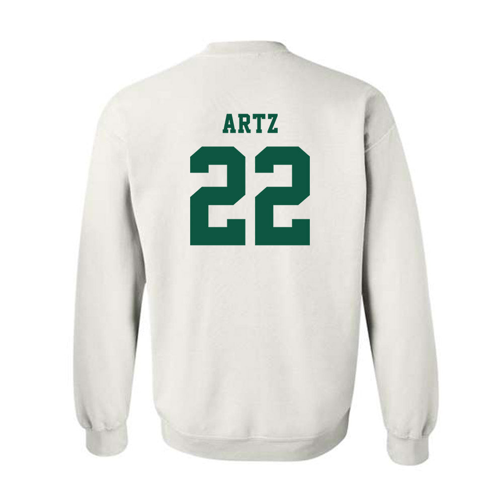 NDSU - NCAA Football : Hudson Artz - Classic Shersey Crewneck Sweatshirt-1