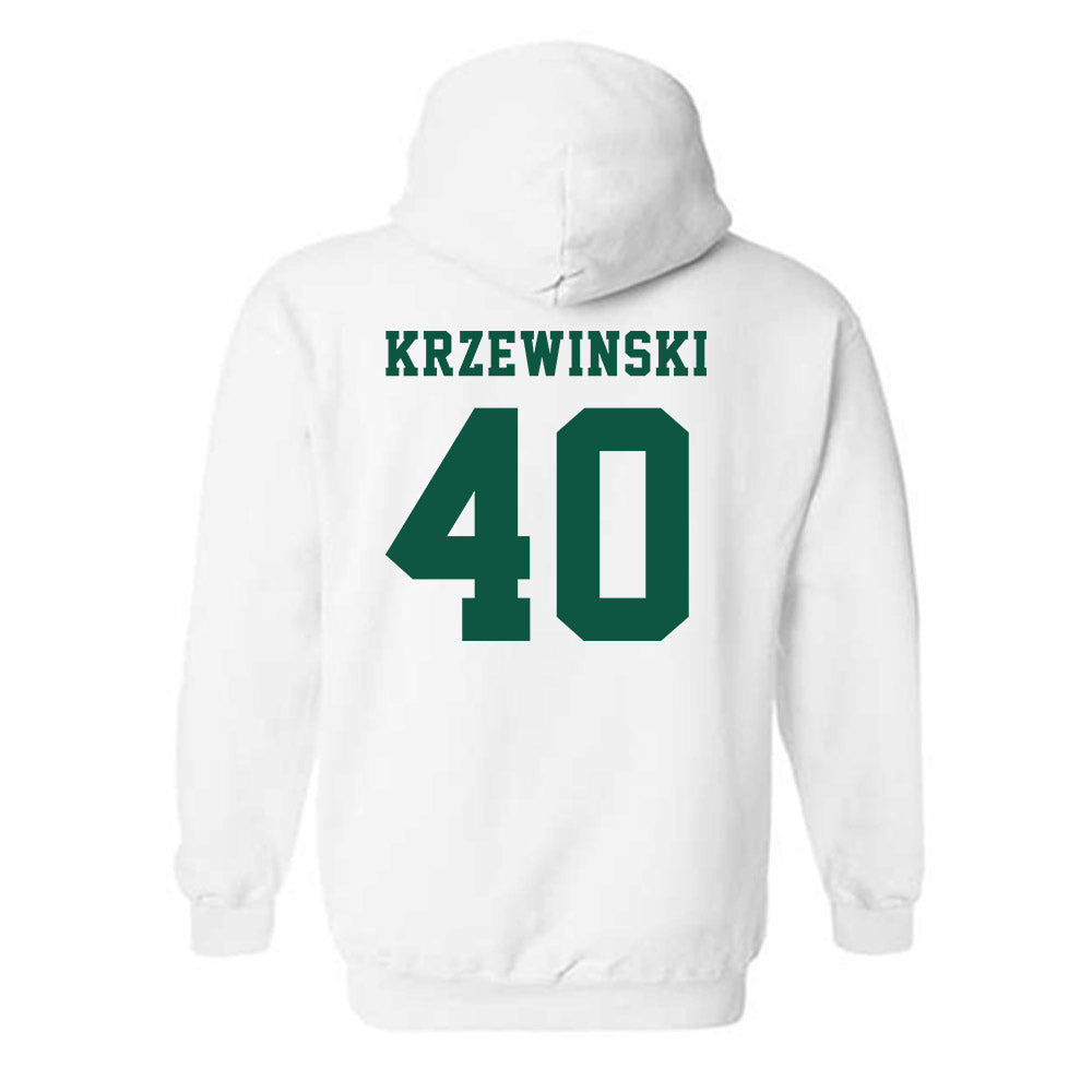 NDSU - NCAA Women's Basketball : Abby Krzewinski - Classic Shersey Hooded Sweatshirt-1