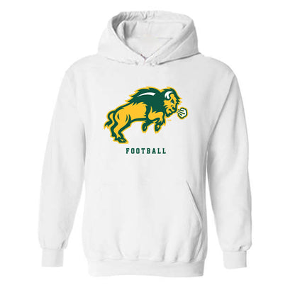 NDSU - NCAA Football : John Gores - Classic Shersey Hooded Sweatshirt-0
