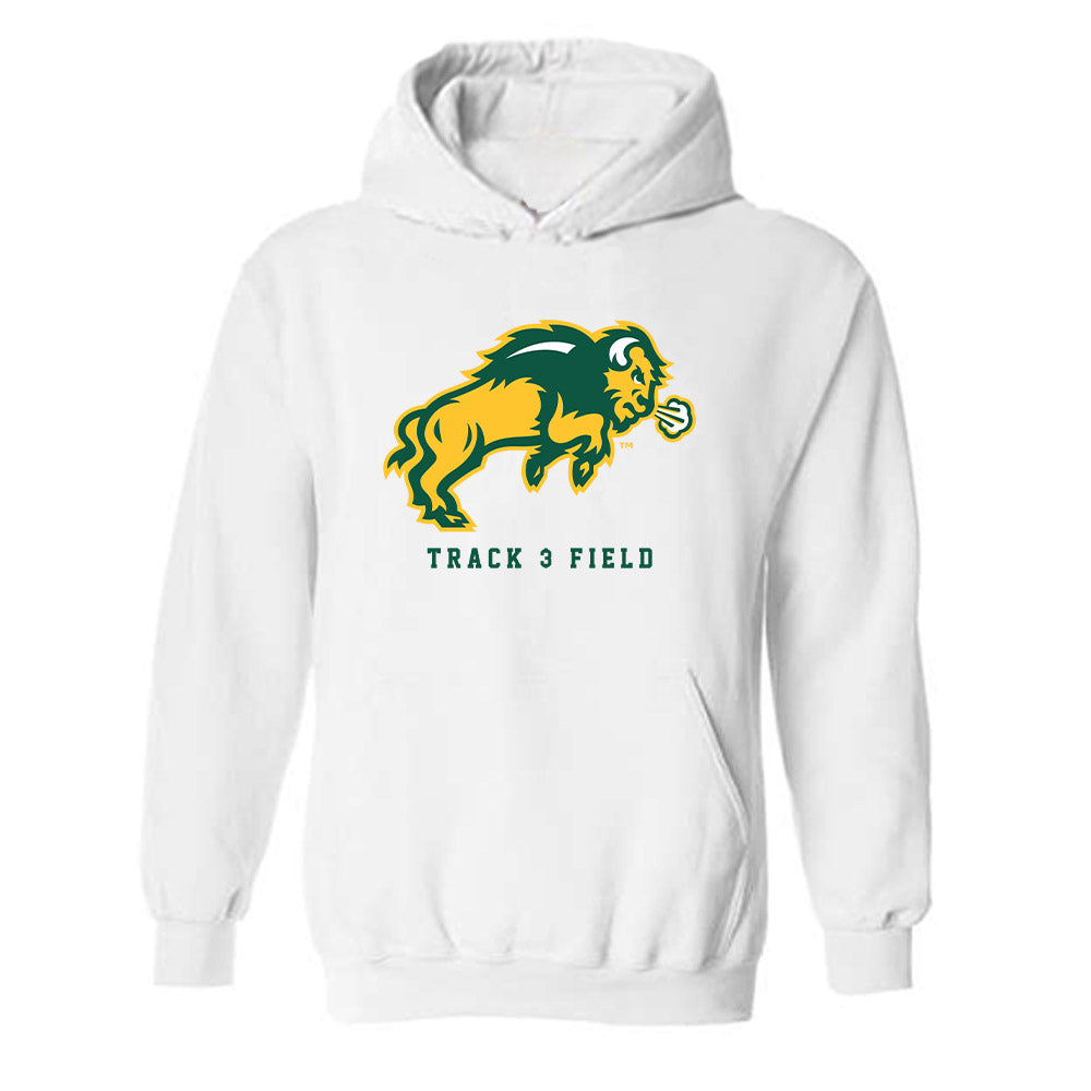 NDSU - NCAA Men's Track & Field : Jack Packer - Classic Shersey Hooded Sweatshirt-0